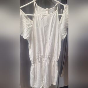 Womens Cold Shoulder Romper